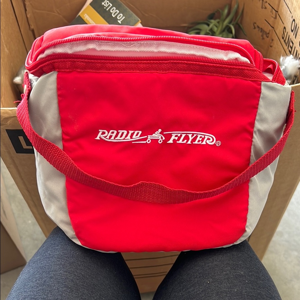 New Radio Flyer Red and Gray cooler bag